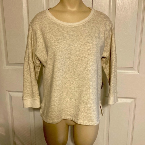 Liz Claiborne Cropped Sweatshirt L - Picture 1 of 14